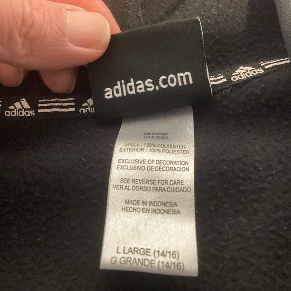 Adidas Pittsburgh Pirates zip up Hoodie youth size large - Picture 6 of 10